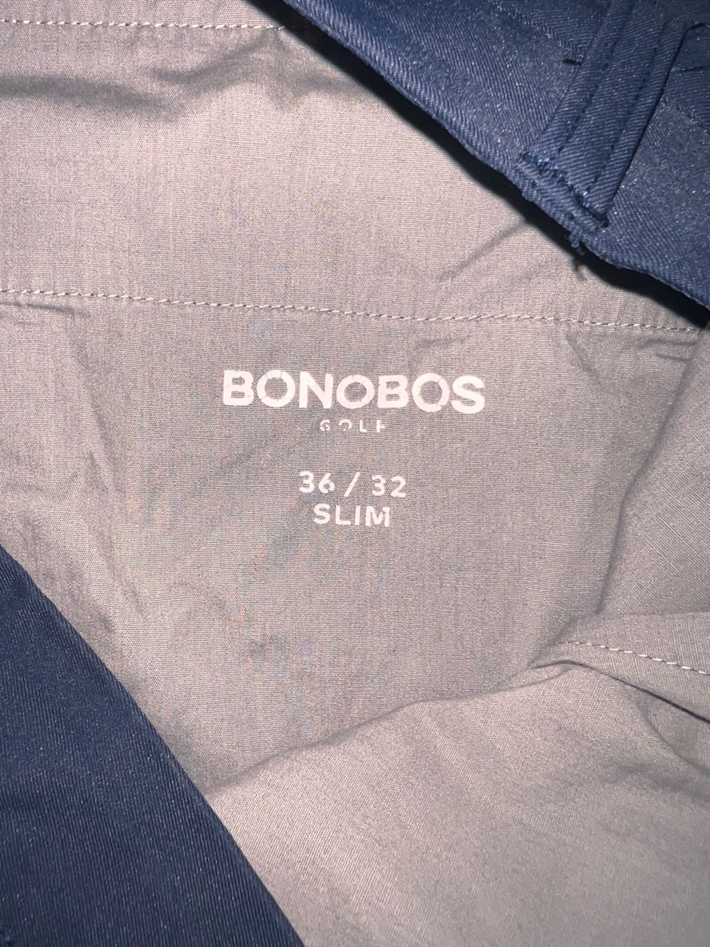 Bonobos Navy Slim Straight Golf pants - Picture 2 of 4